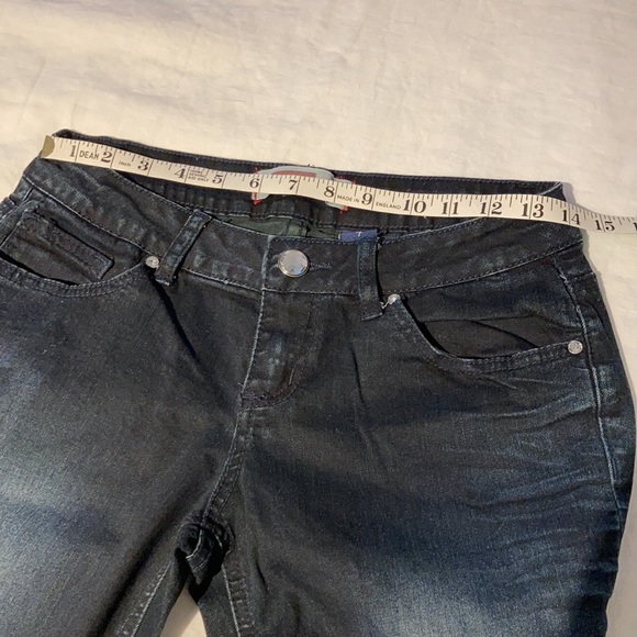 T Five dark denim jeans with blings size 7 - Picture 11 of 16